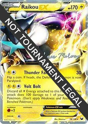 Raikou EX - 2012 (Chase Moloney) from World Championship Decks