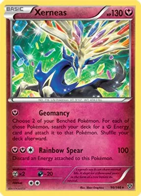 Xerneas - 96/146 (Cracked Ice Holo) from Deck Exclusives
