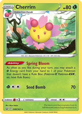 Cherrim - 008/163 from Deck Exclusives
