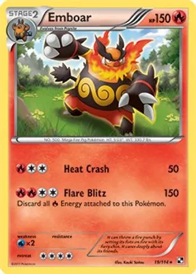 Emboar - 19/114 from Deck Exclusives