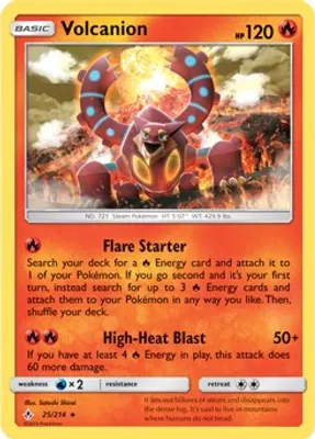 Volcanion - 25/214 from Deck Exclusives