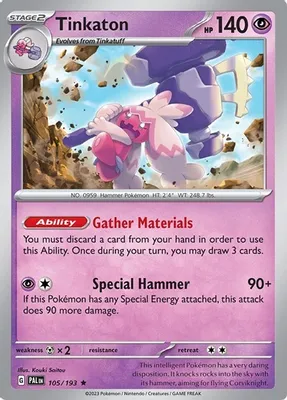 Tinkaton - 105/193 from Deck Exclusives