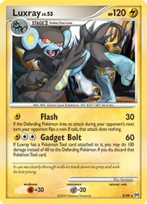 Luxray - 5/99 from Deck Exclusives