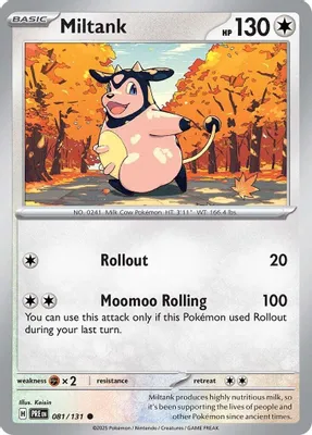 Miltank from SV: Prismatic Evolutions