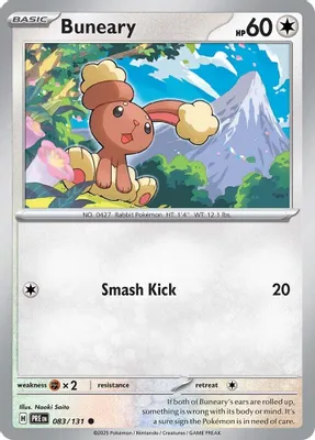 Buneary from SV: Prismatic Evolutions