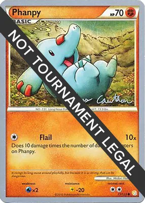Phanpy - 2011 (Ross Cawthon) from World Championship Decks