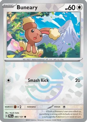 Buneary (Poke Ball Pattern) from SV: Prismatic Evolutions