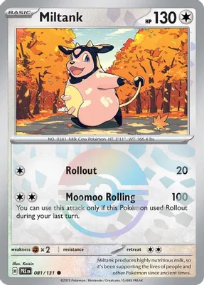 Miltank (Poke Ball Pattern) from SV: Prismatic Evolutions
