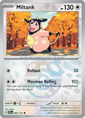 Miltank (Master Ball Pattern) from SV: Prismatic Evolutions