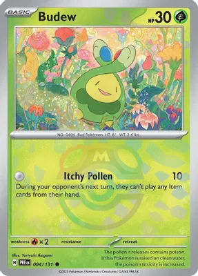 Budew (Master Ball Pattern) from SV: Prismatic Evolutions
