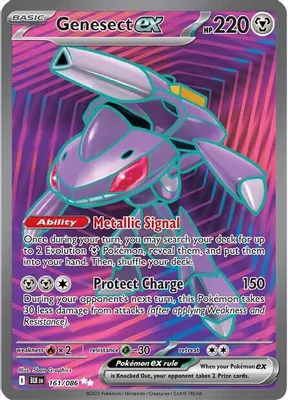 Genesect ex - 161/086 from SV: Black Bolt