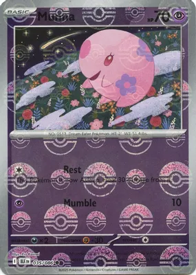 Munna (Poke Ball Pattern) from SV: Black Bolt
