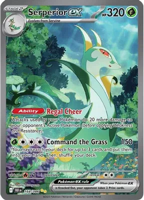 Serperior ex - 164/086 from SV: Black Bolt