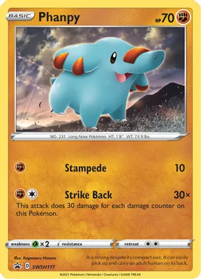 Phanpy - SWSH117 from SWSH: Sword & Shield Promo Cards