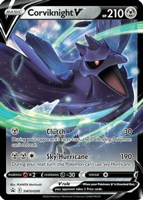 Corviknight V - SWSH200 from SWSH: Sword & Shield Promo Cards