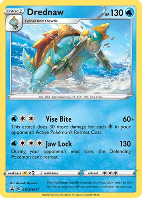 Drednaw - SWSH047 from SWSH: Sword & Shield Promo Cards
