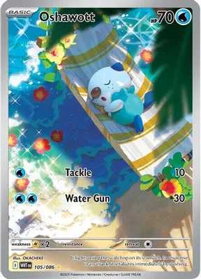 Oshawott - 105/086 from SV: White Flare