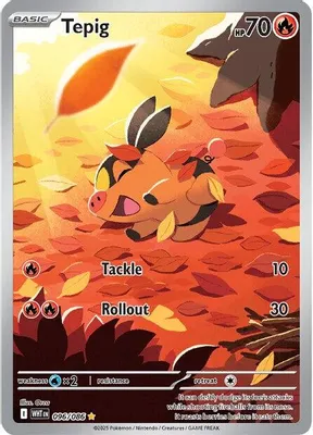 Tepig - 096/086 from SV: White Flare