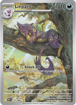 Liepard - 137/086 from SV: White Flare