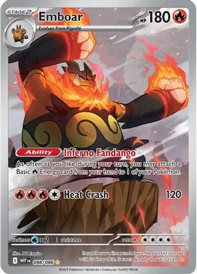 Emboar - 098/086 from SV: White Flare