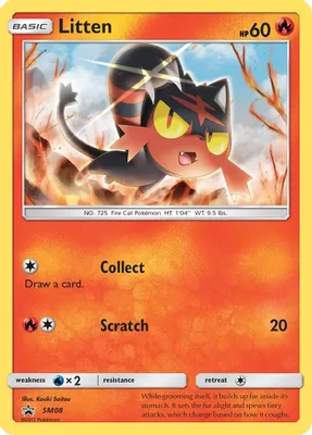Litten - SM08 from SM Promos