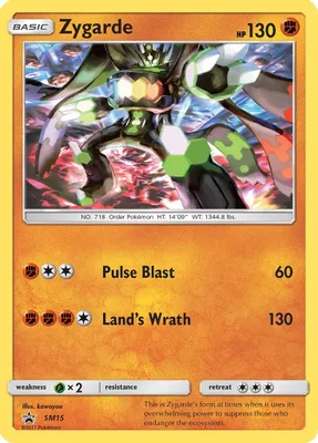 Zygarde - SM15 from SM Promos