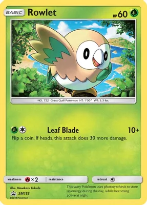 Rowlet - SM153 from SM Promos
