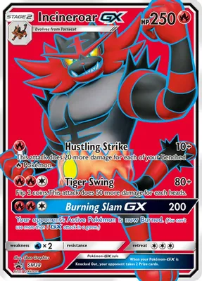 Incineroar GX - SM38 from SM Promos