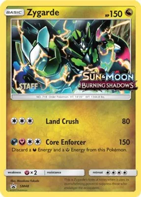 Zygarde - SM48 (Prerelease) [Staff] from SM Promos