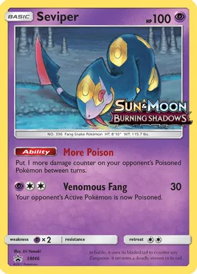 Seviper - SM46 (Prerelease) from SM Promos