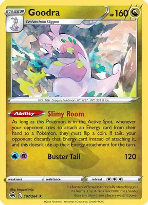 Goodra from SWSH08: Fusion Strike