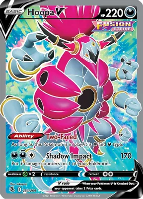 Hoopa V (Full Art) from SWSH08: Fusion Strike