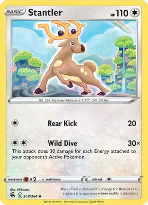 Stantler from SWSH08: Fusion Strike