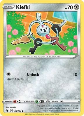 Klefki from SWSH08: Fusion Strike