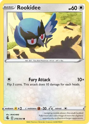 Rookidee from SWSH08: Fusion Strike