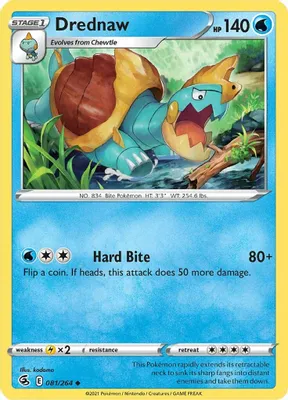 Drednaw from SWSH08: Fusion Strike