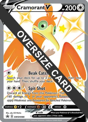 Cramorant V - SWSH086 from Jumbo Cards