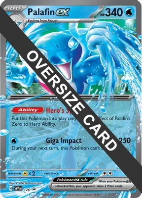 Palafin ex - 126 from Jumbo Cards