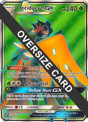 Decidueye GX - SM37 (SM Black Star Promo) from Jumbo Cards