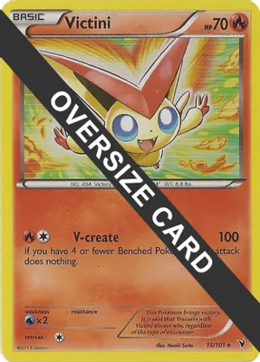Victini - 15/101 from Jumbo Cards
