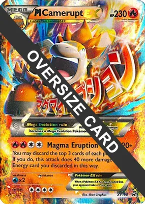 M Camerupt EX - XY198 from Jumbo Cards