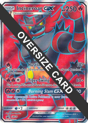 Incineroar GX - SM38 (SM Black Star Promo) from Jumbo Cards