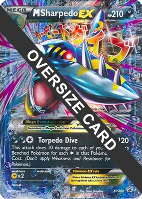 M Sharpedo EX - XY200 from Jumbo Cards