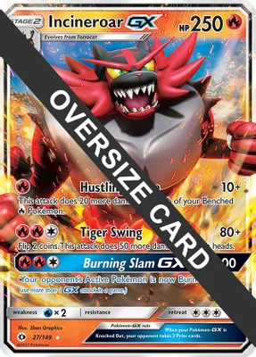 Incineroar GX - 27/149 from Jumbo Cards