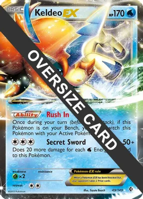 Keldeo EX - 49/99 from Jumbo Cards