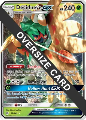 Decidueye GX - 12/149 (Decidueye GX Challenge Box) from Jumbo Cards