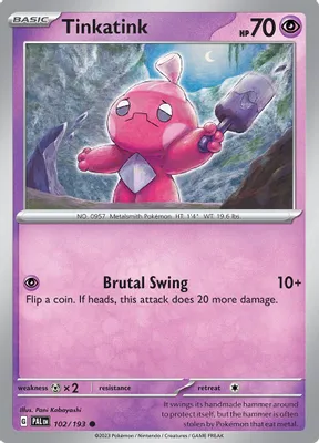 Tinkatink - 102/193 from SV02: Paldea Evolved