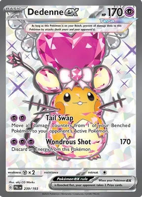 Dedenne ex - 239/193 from SV02: Paldea Evolved