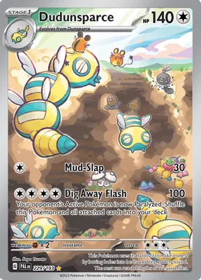 Dudunsparce - 229/193 from SV02: Paldea Evolved
