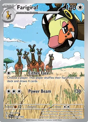 Farigiraf - 228/193 from SV02: Paldea Evolved